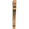 Ekena Millwork Olympic Block Rough Sawn Bracket, Western Red Cedar, 4"W x 40"D x 40"H BKT04X40X40OLY05RWR - alternate 2
